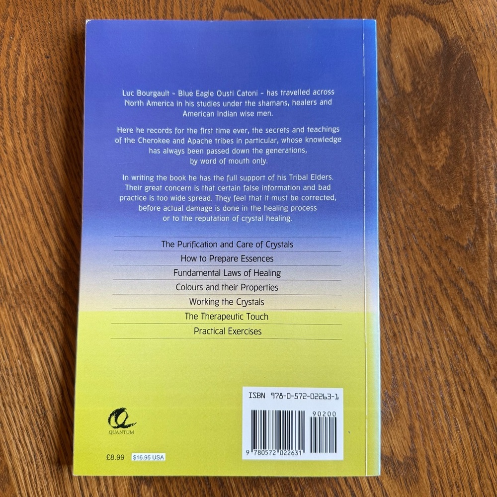 📚 3/$25 - BOOK “The American Indian Secrets of Crystal Healing” - Picture 2 of 4